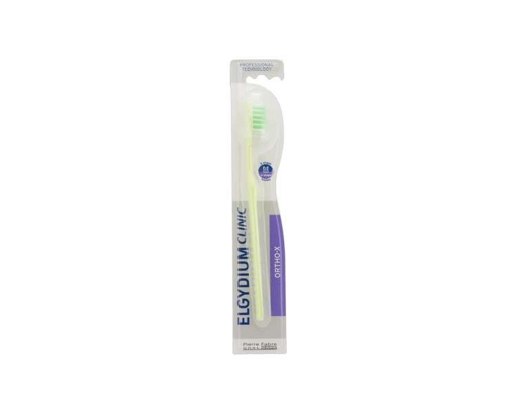 Elgydium Clinic Orthodontics Medium Toothbrush for Braces