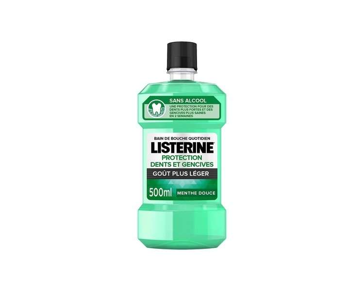 Listerine Fresh Mint Mouthwash 500ml