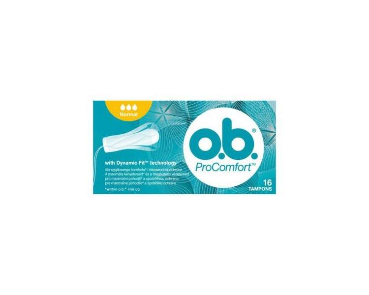 O.B. Pro Comfort Normal Tampons