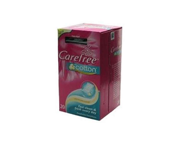 Carefree Breathables Unscented Panty Liners 20 Pads