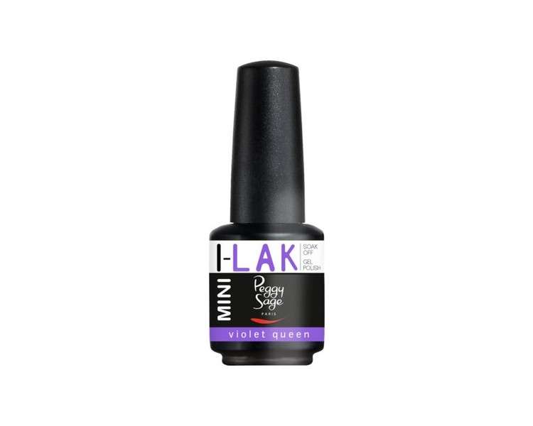 PEGGY SAGE Half Permanent Mini I UV & LED Nail Polish 190614 Violet Queen