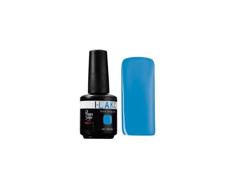PEGGY SAGE Gel Nail Polish UV & LED 15ML Blue Beach 190105 - Value