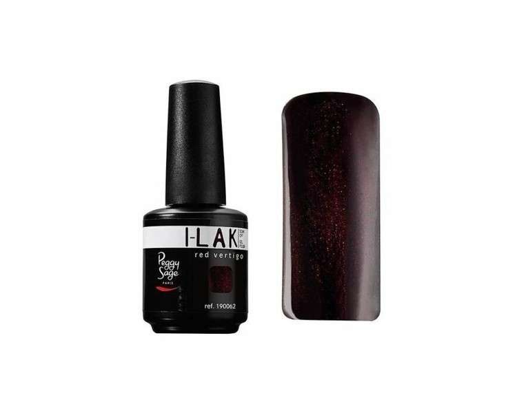 PEGGY SAGE Gel Nail Polish UV & LED 190062 Red Vertigo 15ml - Value