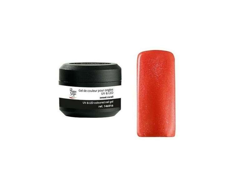 PEGGY SAGE Techni UV & LED Color It Gel Color 5g 146916 Sweet Coral