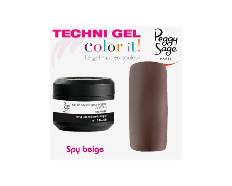 PEGGY SAGE Techni UV & LED Color It 5GR 146905 Spy Beige