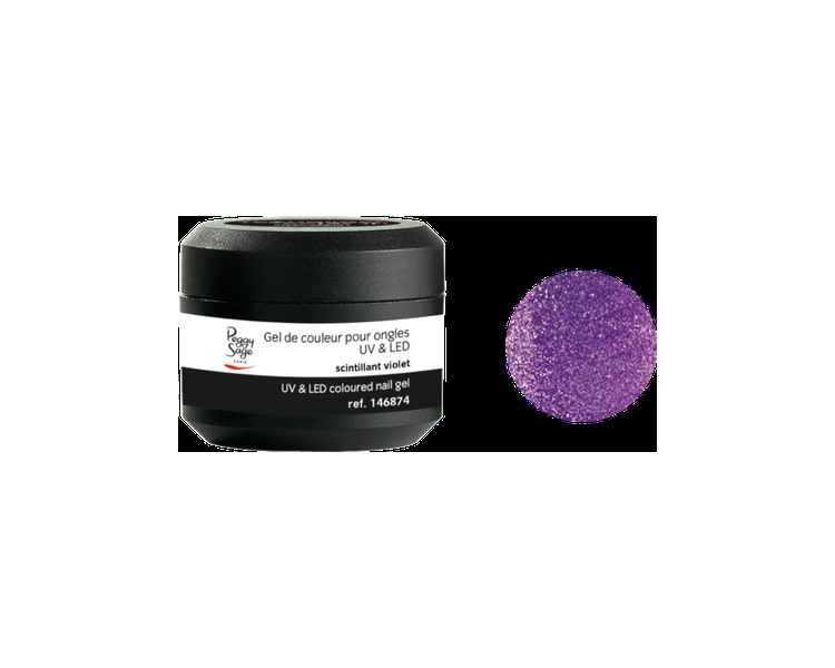 PEGGY SAGE Techni UV & LED Color It 5GR 146874 Glittering Violet