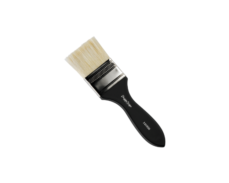 PEGGY SAGE Silk and Wild Boar Hair Brush for Paraffin Bath and Body Masking