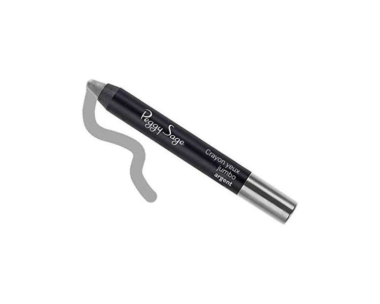 Peggy Sage 130166 Jumbo Eye Crayon Silver One Size Gray