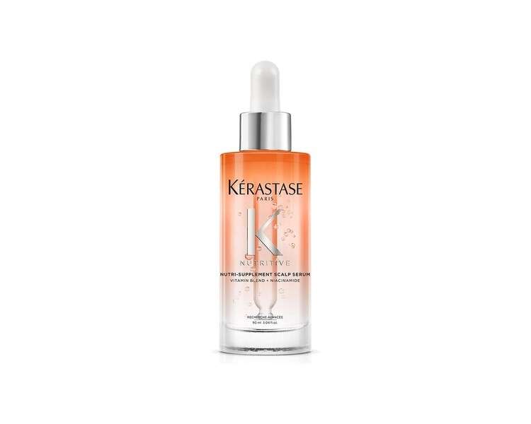 Kérastase Nutritive Hydrating Scalp Serum for Dry Hair with Niacinamide and Vitamins 90ml