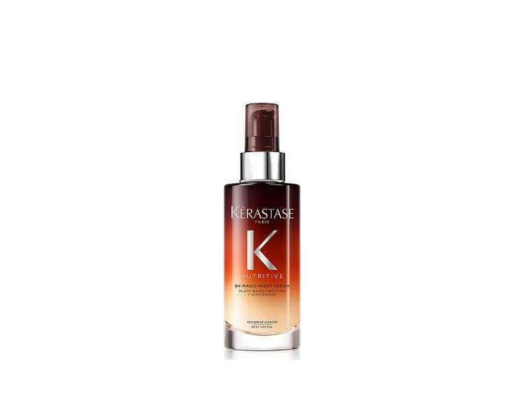 Kérastase Nutritive 8H Magic Night Serum Nourishing and Smoothing for Normal to Slightly Dry Hair Without Parabens 90ml