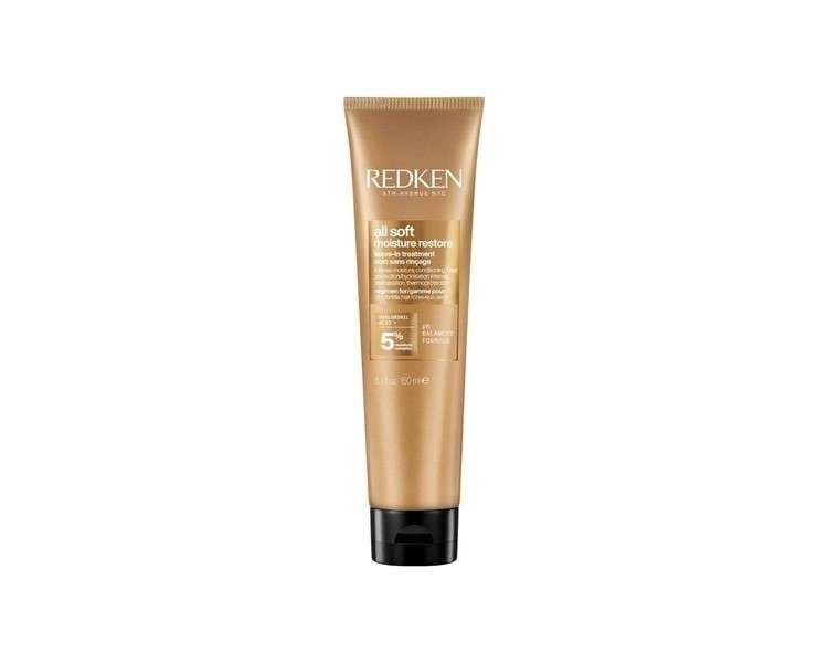 Redken All Soft Moisture Restore Leave-In Moisturising Anti-Frizz Hair Treatment 150ml