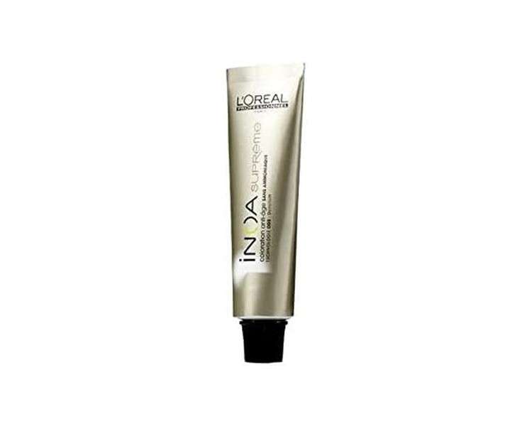 L'Oréal Inoa Suprême 7.41 Hair Color - Muted Copper 60ml