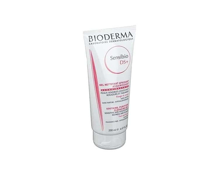 BioDerma Sensibio DS+ Soothing Purifying Cleansing Gel 200ml