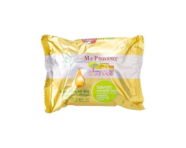 Ma Provence Bio Soap Bar with Argan Oil and Calisson Perfume 75g