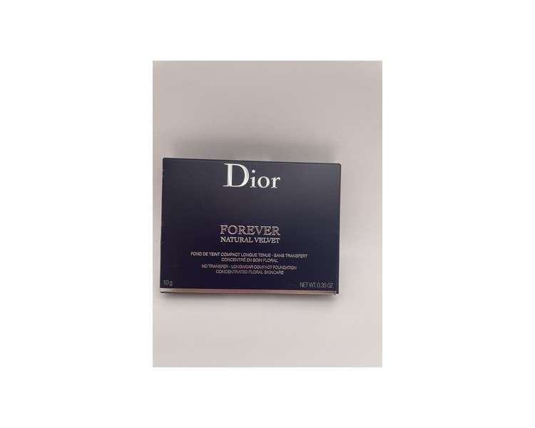 Dior Forever Natural Velvet Longwear Compact Foundation 0.35oz 10g Neutral