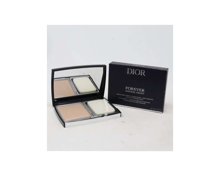 Dior Forever Natural Velvet Compact Foundation 0.35oz/10g - New With Box