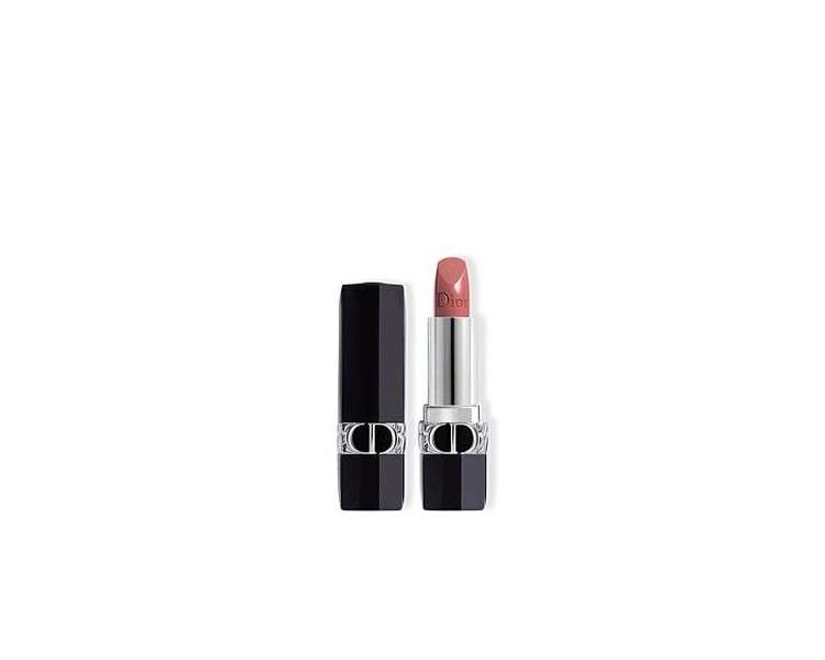 Dior Rouge Dior Lipstick Full Size 100 Nude Look Metallic