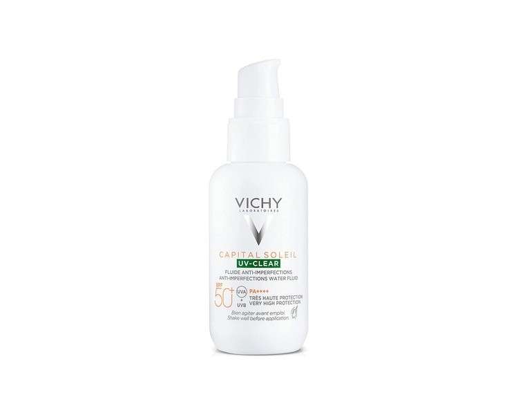 Vichy Capital Soleil UV Clear Anti Blemish Fluid SPF50 40ml