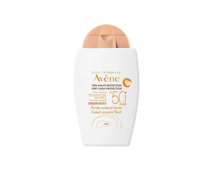 Avène Tinted Mineral Fluid SPF50+ 40ml