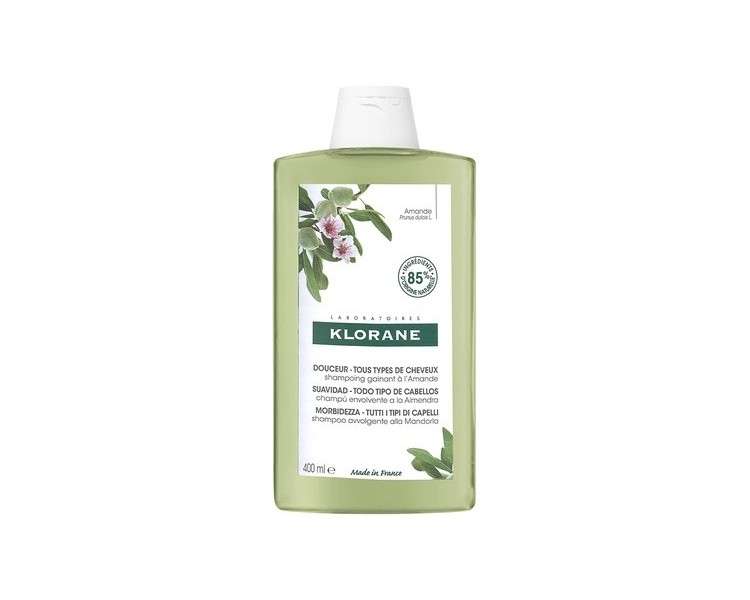 Klorane Softness Shielding Shampoo with Almond 400mL