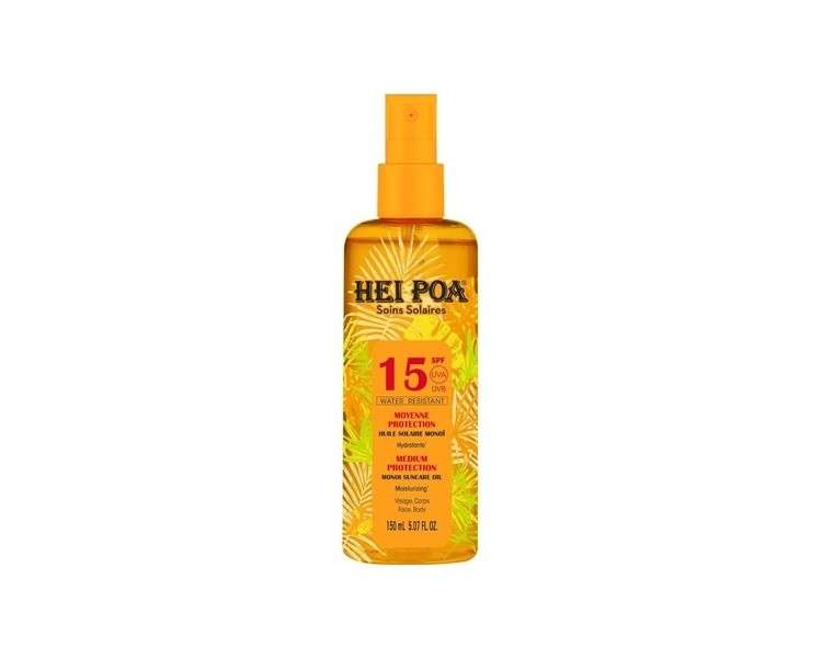 Hei Poa Monoi Suncare Oil SPF15 150ml