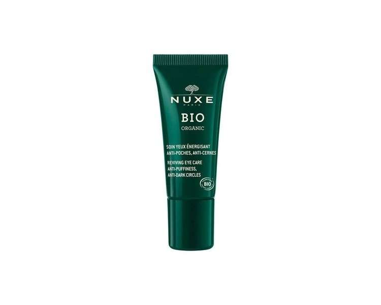 Nuxe Bio Organic Reviving Eye Care Anti-Puffiness Anti-Dark Circles 15ml