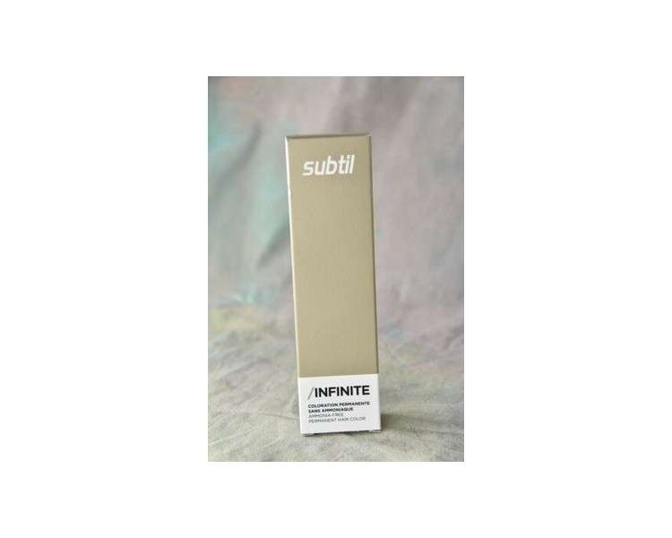 SUBTIL Infinite Permanent Hair Color Cream 2oz 60ml 7.7 Chestnut Blonde