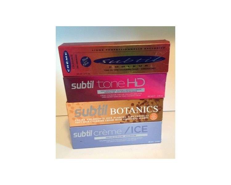 Subtil Couleur Tone on Tone+ Botanics+ Ice Colouring Cream 2oz - You Choose