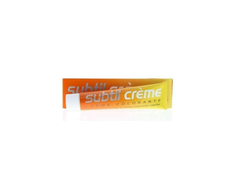 Subtil Creme Hair Coloring Cream Permanent Coloration 60ml 07.400 Intense+ Blond Cuivre