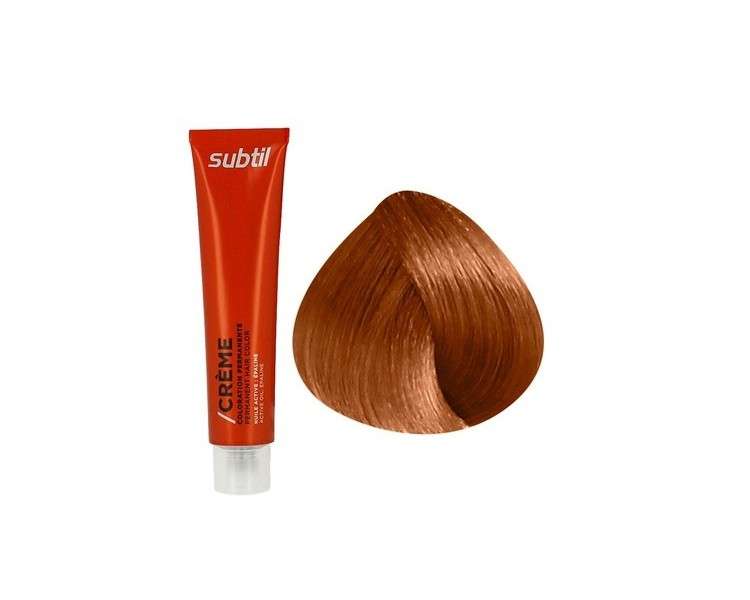 Subtil Creme Permanent Hair Coloring Cream 60ml 08.74 Marron Cuivre Blond Clair