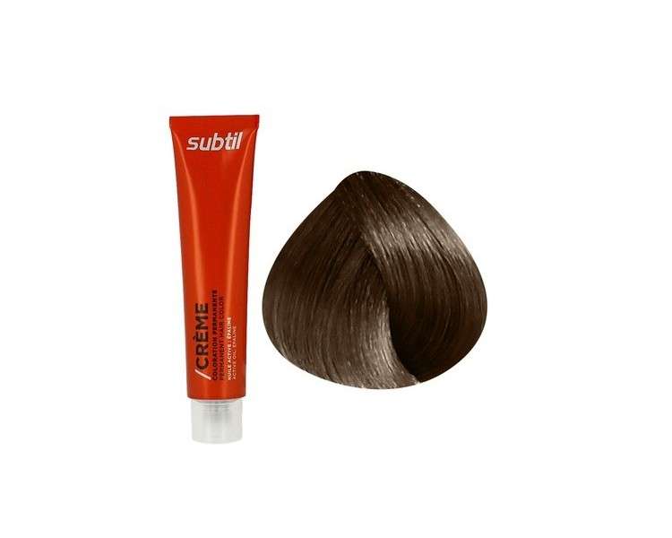 Subtil Creme Permanent Hair Coloring Cream 60ml 07.23 Golden Iris Blonde