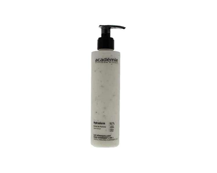 ACADEMIE Hydraderm 2 in 1 Cleansing Milk with Exfoliating Effect 200ml