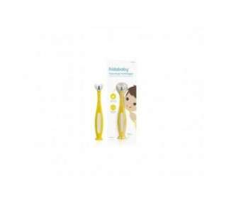 Frida Baby Toddler Toothbrush with Three Angles Yellow