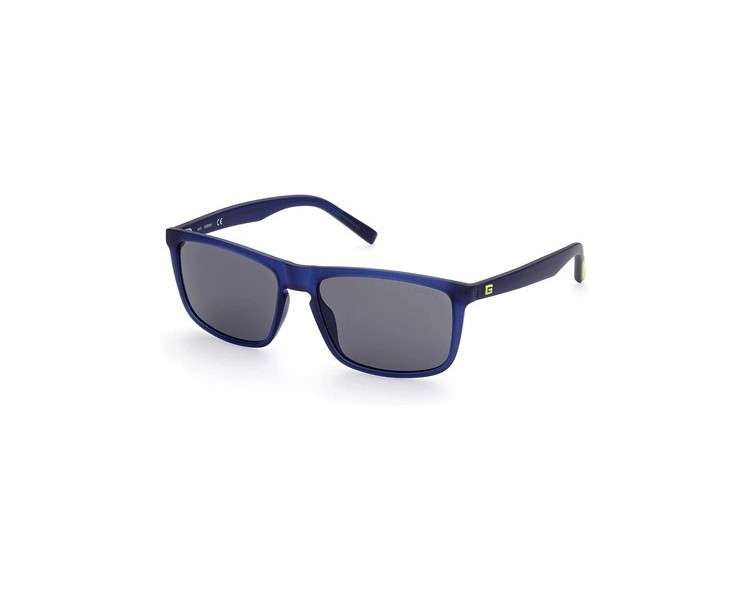 Guess GU00025 Matte Blue Glasses 59 for Men