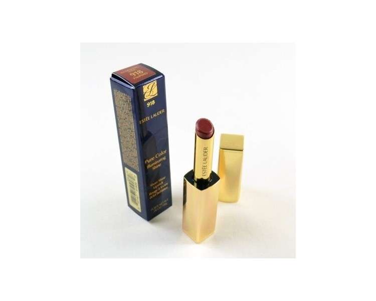 Estee Lauder Pure Color Illuminating Shine Lipstick 918 Pampered 1.8g