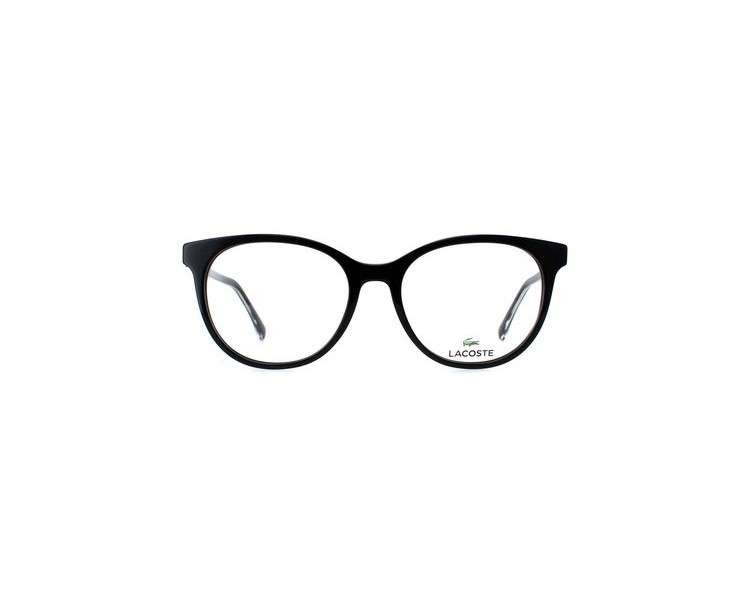 Lacoste Eyeglasses L2869 001 Black Women's Round 53mm