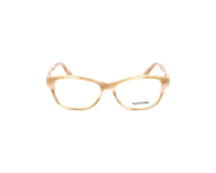 Valentino V2624 Rectangular Eyeglasses 51 Multicolor