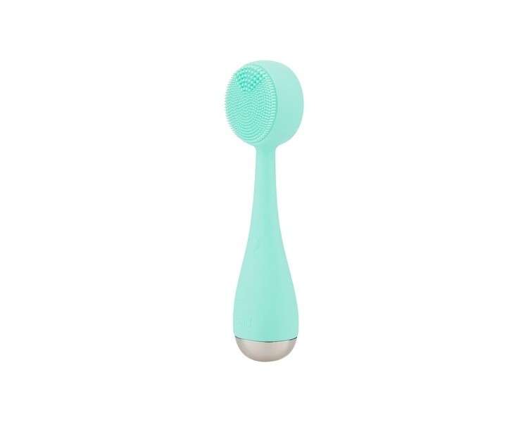 PMD Clean Smart Facial Cleansing Device with Silicone Brush and Anti-Aging Massager Teal
