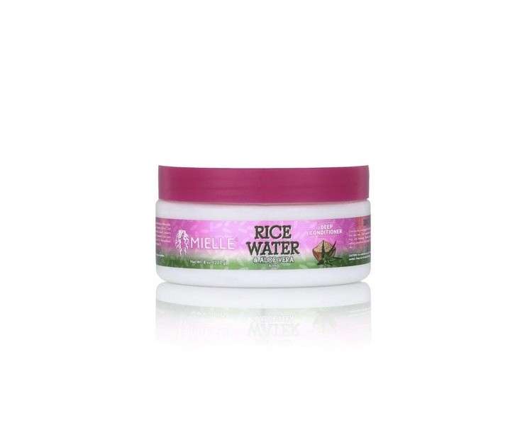 Mielle Rice Water & Aloe Vera Blend Deep Conditioner for Hair 8oz