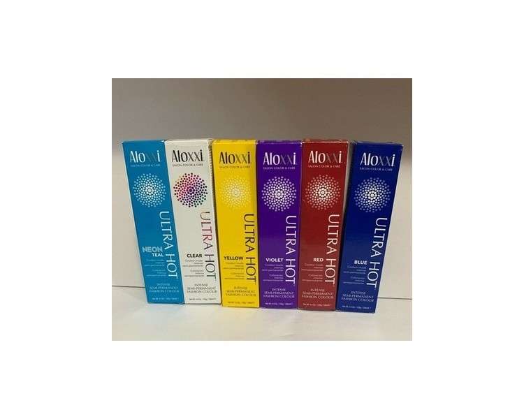 Aloxxi Ultra Hot Intense Semi-Permanent Fashion Haircolor 4.4oz - Choose Your Color