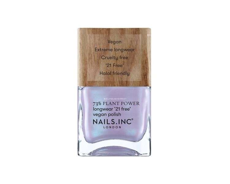 Nails Inc Breathable Plant Power Nail Polish Eco Glow 14ml