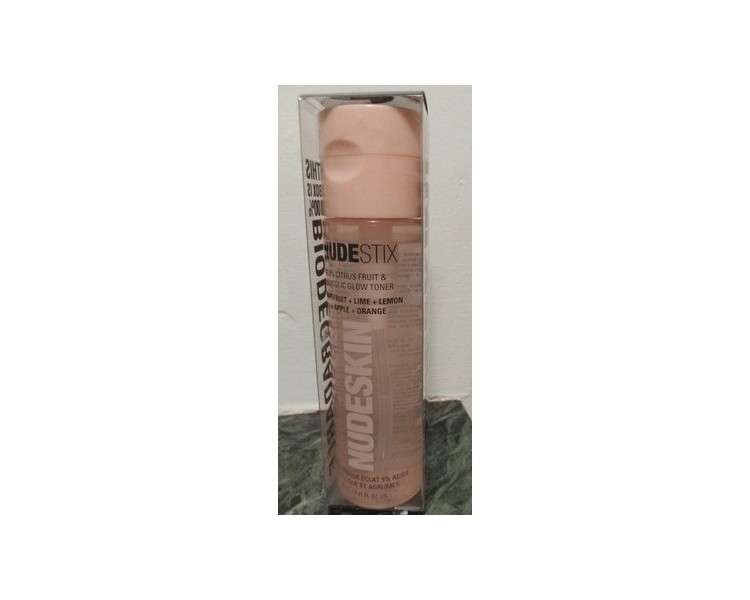 NUDESTIX Nudeskin 5% Citrus Fruit and Glycolic Glow Toner 3oz - New