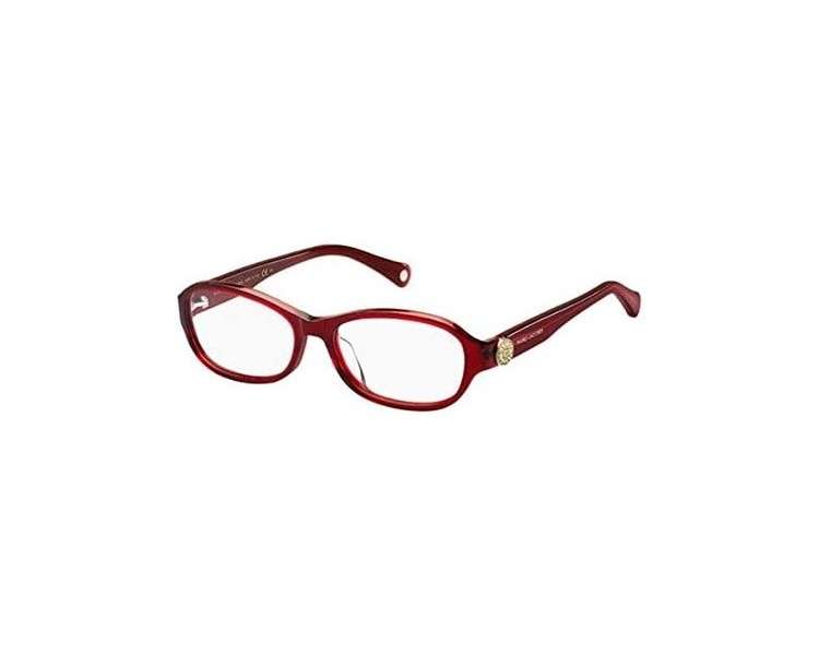 Marc Jacobs Women's Eyeglasses Frame 53 Red