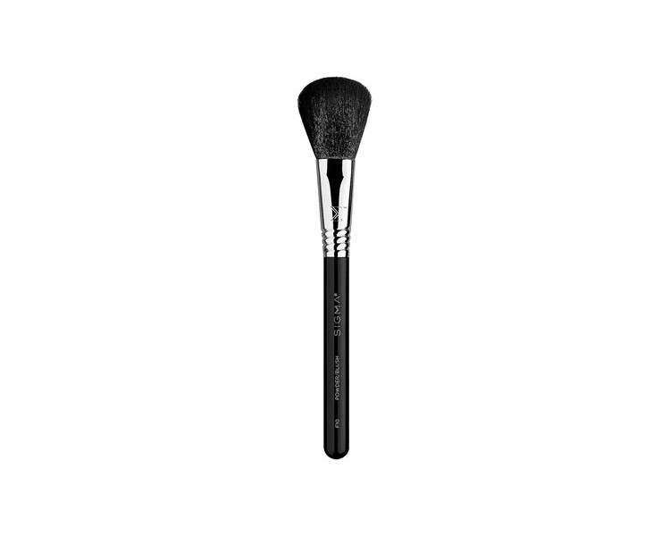 Sigma Beauty Professional F10 Powder/Blush Brush - Vegan, Hypoallergenic, Synthetic Makeup Brush