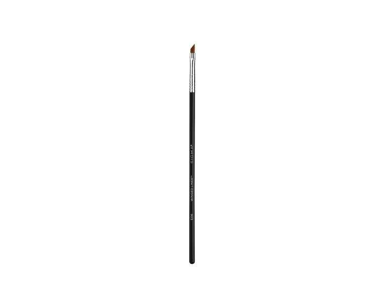 Sigma Beauty E06 Winged Liner Makeup Brush with Small Sharply Angled Brush Tip