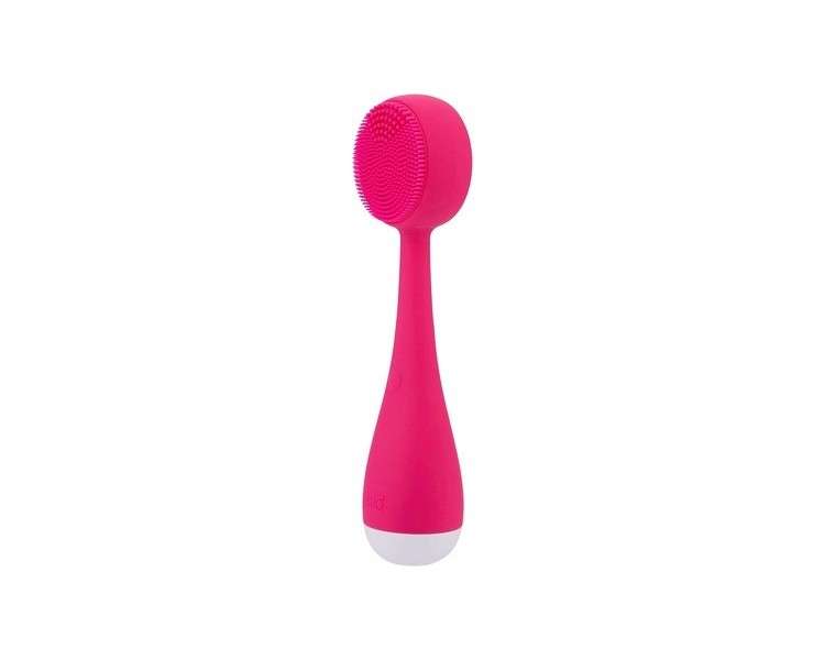 PMD Clean Smart Facial Cleansing Device with Silicone Brush and Anti-Aging Massager Pink