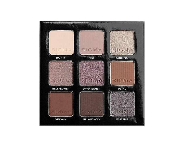 Sigma Beauty On-the-Go Eyeshadow Palette Hazy 9 Bold Shades - Clean Beauty Products
