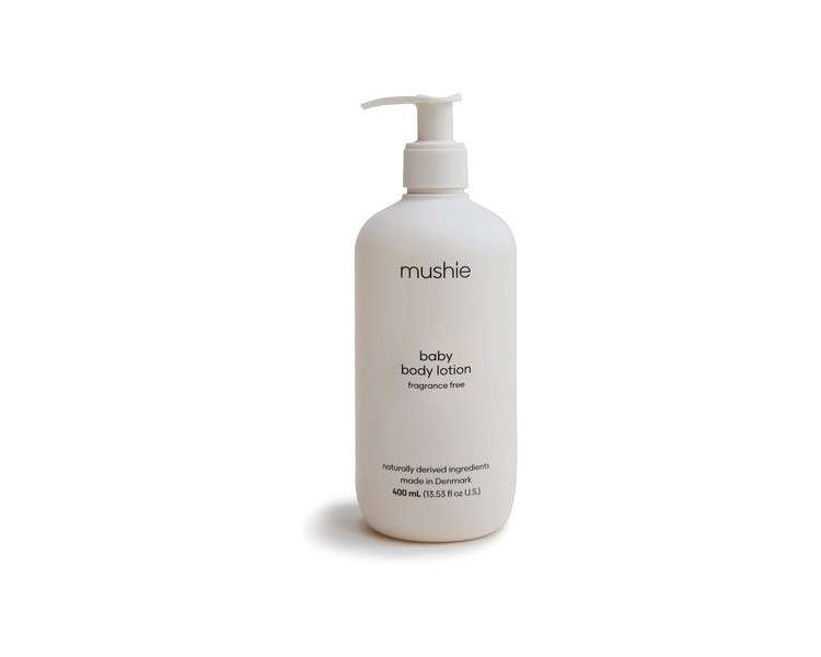 Mushie Baby Body Lotion Organic Moisturizing Fragrance Free 400ml