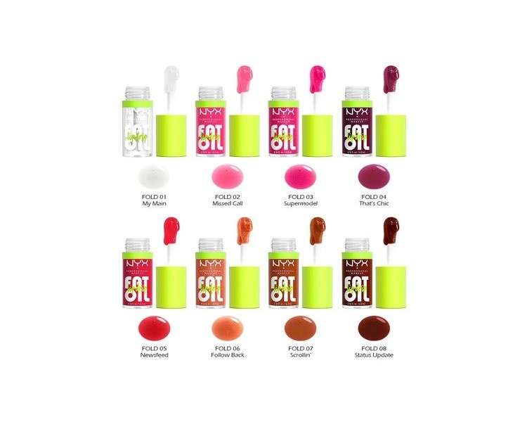 NYX Fat Oil Lip Drip Hydrating Tinted Gloss - Pick Your Color