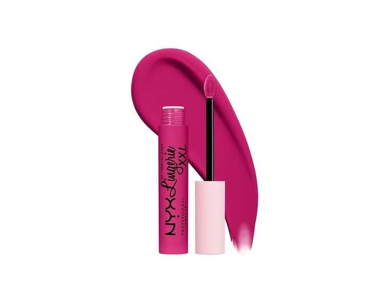 NYX Professional Makeup Lip Lingerie XXL Matte Liquid Lipstick Pink Hit 0.13 Fl Oz